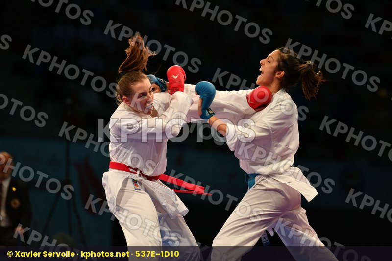 Cvrkota Sanja Female kumite -68 kg Serbia Spain Vizcaino gonzale