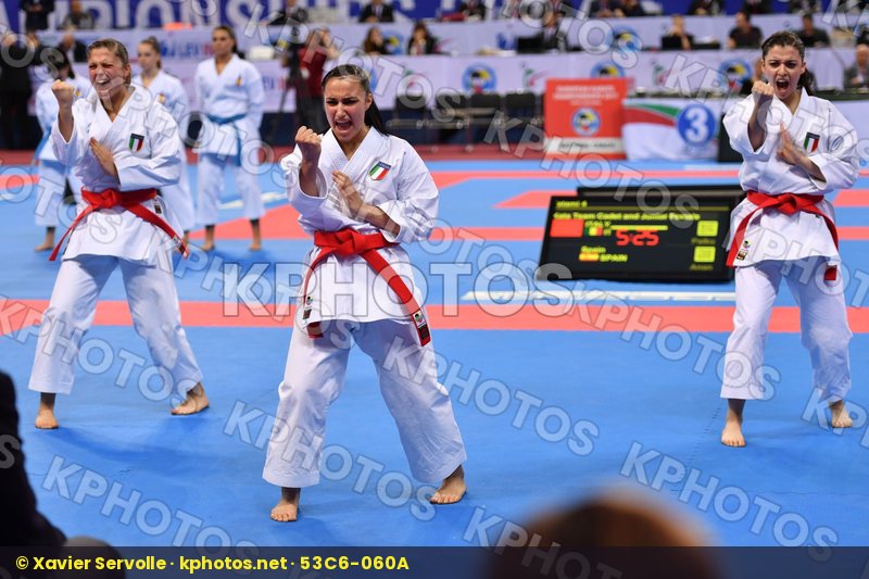 Anan Kata team cadet and junior female Spain Spain Spain