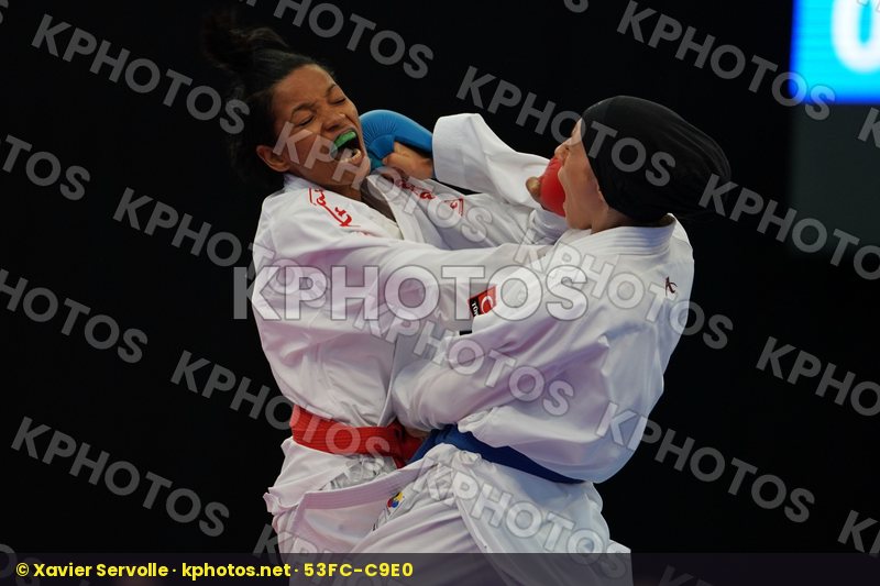 Akkurt Selva nur Dominican republic Female kumite -50 kg Turkey
