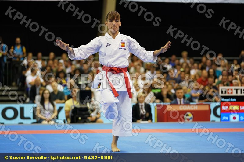 Female Kata Gold match Sanchez Jaime Sandra Spain