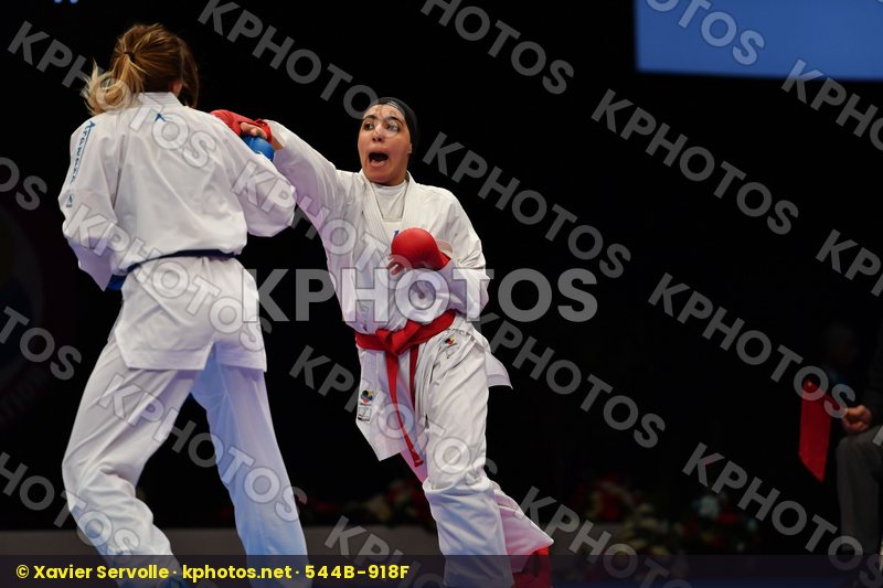 Egypt Female kumite -68 kg France Mohamed Nada Zaretska Iryna