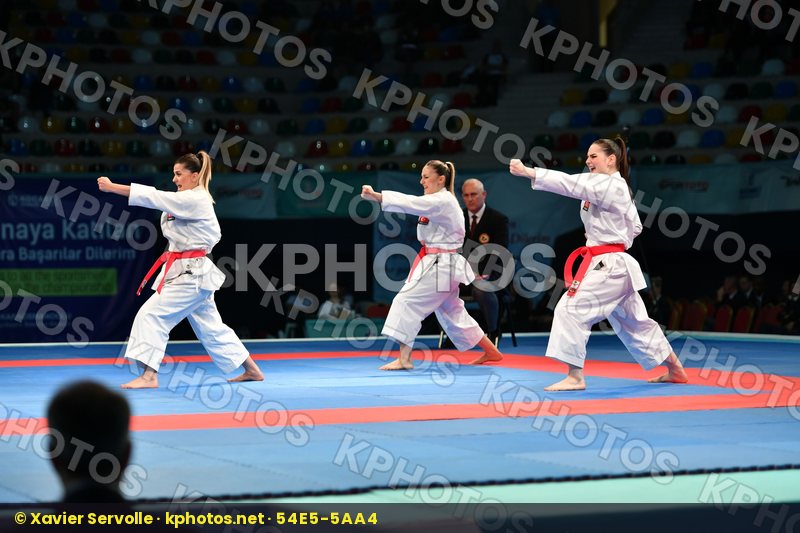 Anan Female team kata Turkey Turkey Turkey