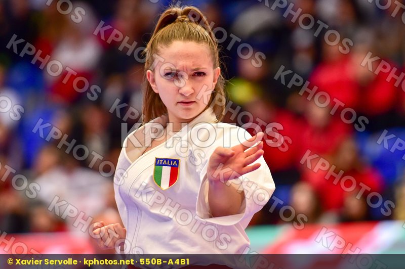 Amato Carolina cadet female finals italy kata