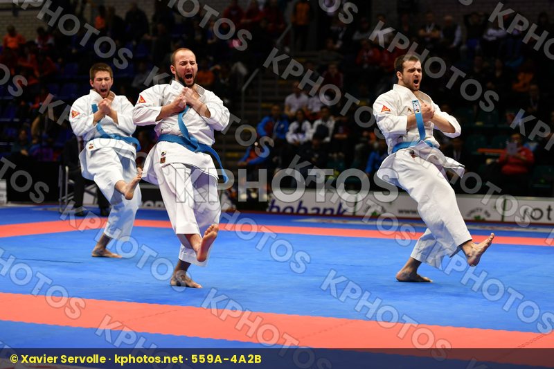 Male Team Kata Serbia Unsu
