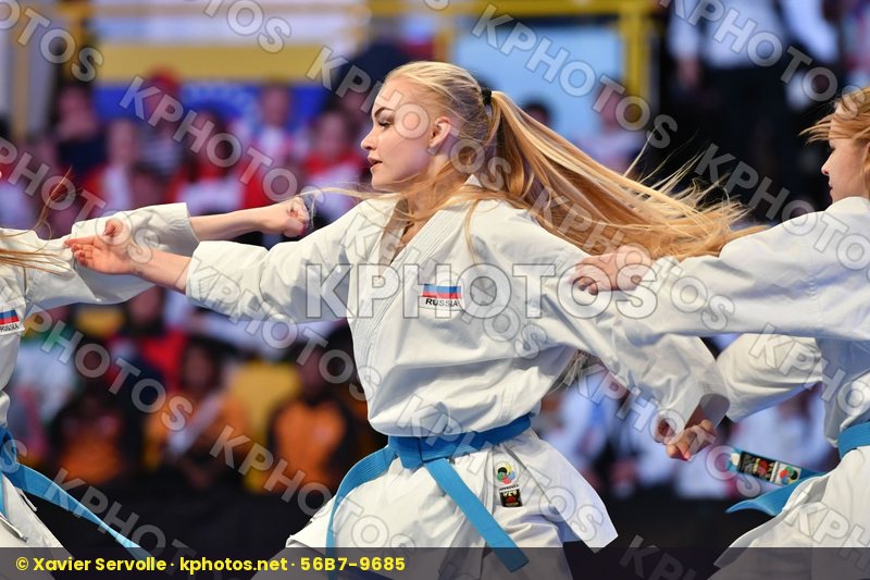 Female team kata Russia Russia Russian federation Unsu