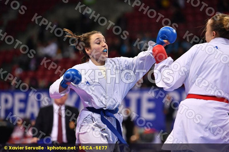 Czagany Dora Durmis Dina Hungary Junior kumite female 59+ kg Ser
