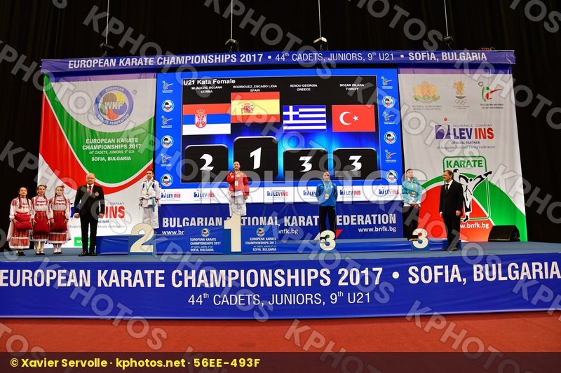 Bozan Dilara Greece Mladezic Bojana podium Rodriguez Encabo Lidi
