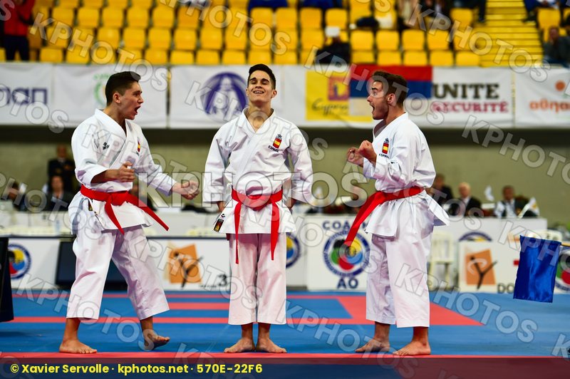 Cadets et Juniors DaeDo Kata Male Spain team