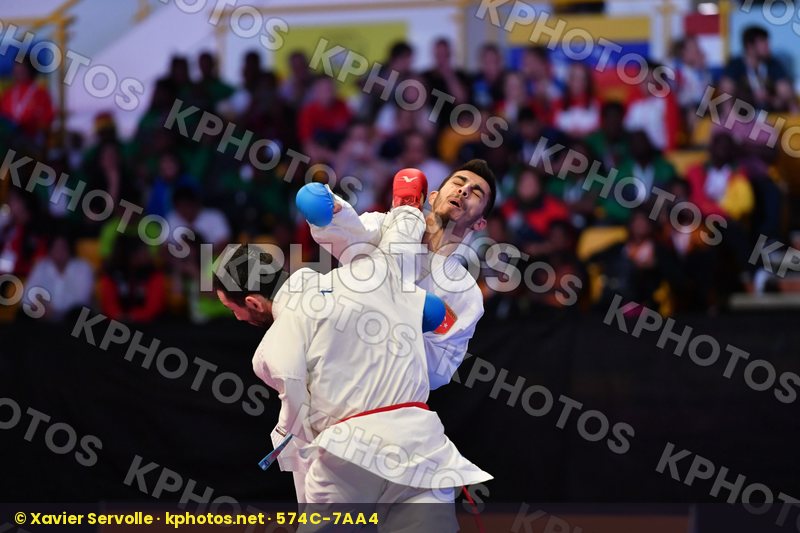 Georgia Male kumite -60 kg Samdan Eray Tkebuchava David Turkey