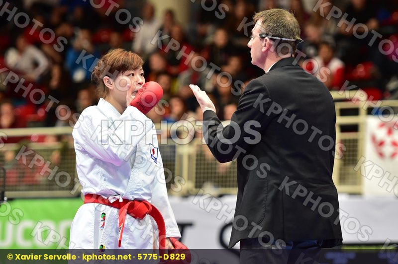 female kumite 68+ kg finland Hirota Japan kuusisto helena uekusa
