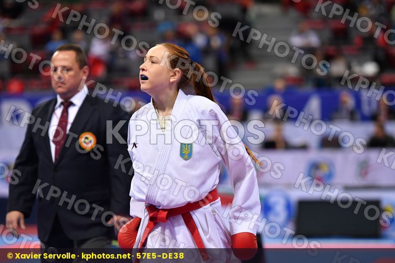 Espinosa lopez Maria Miastkovska Anastasiia Spain U21 kumite fem