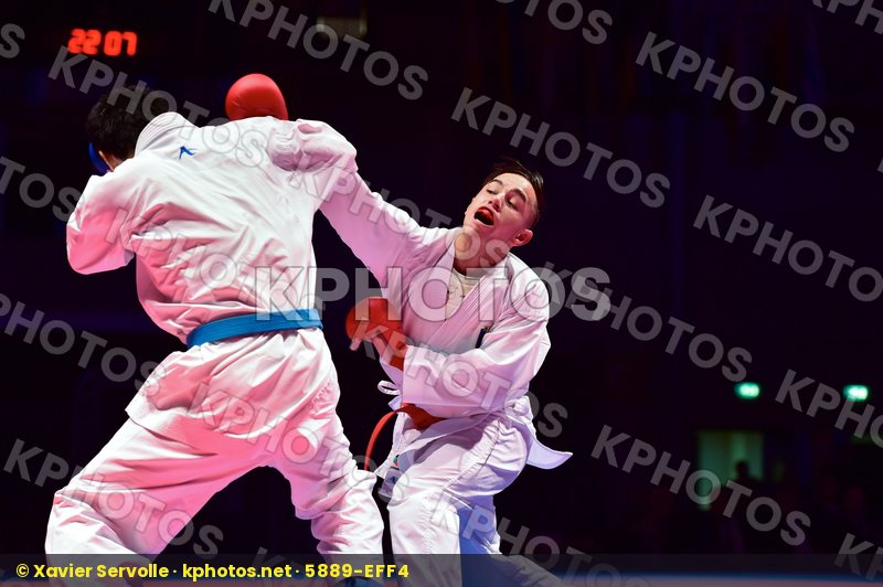 -67 kg Da Costa Steven final France Kazakhstan kumite Muratov As