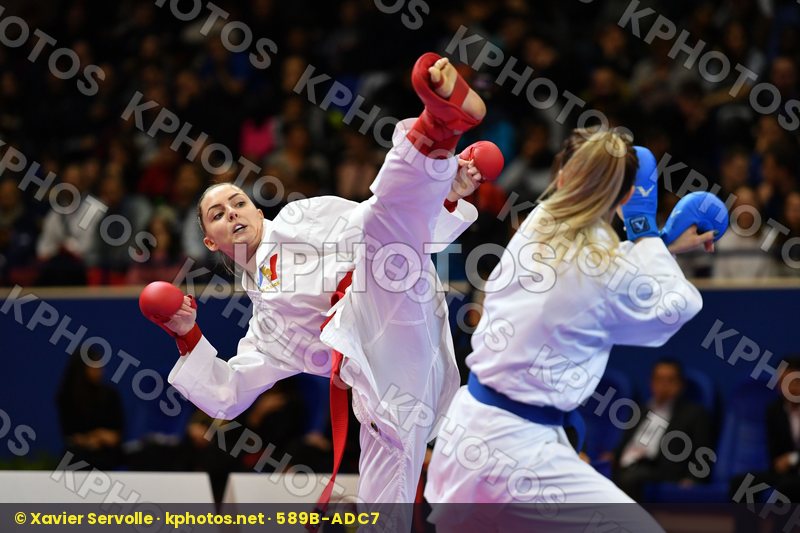 Agier Alizee Azerbaijan Female kumite -68 kg France Zaretska Iry