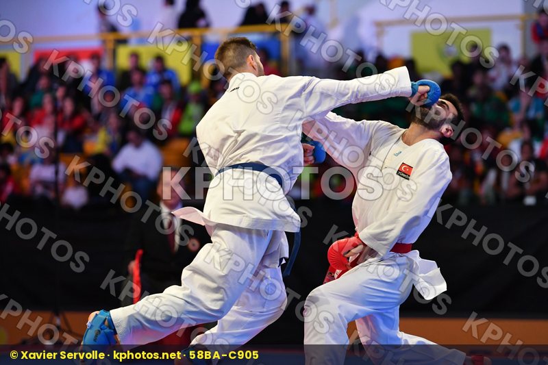Aktas Ugur Greece Male kumite -84 kg Turkey Tzanos Georgios