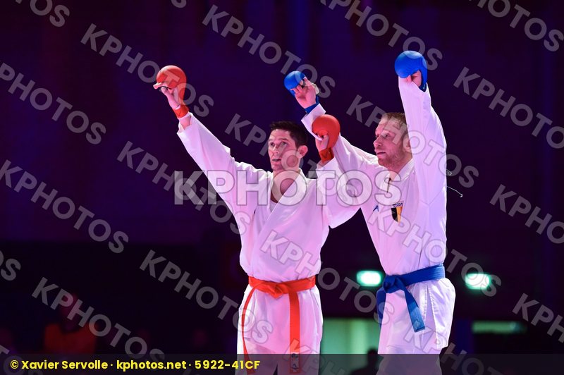 -60 kg Belgium Berens Geoffrey Dasoul Michael final kumite Nethe