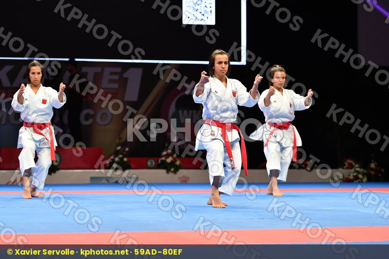 Female team kata Morocco Morocco Morocco Unsu