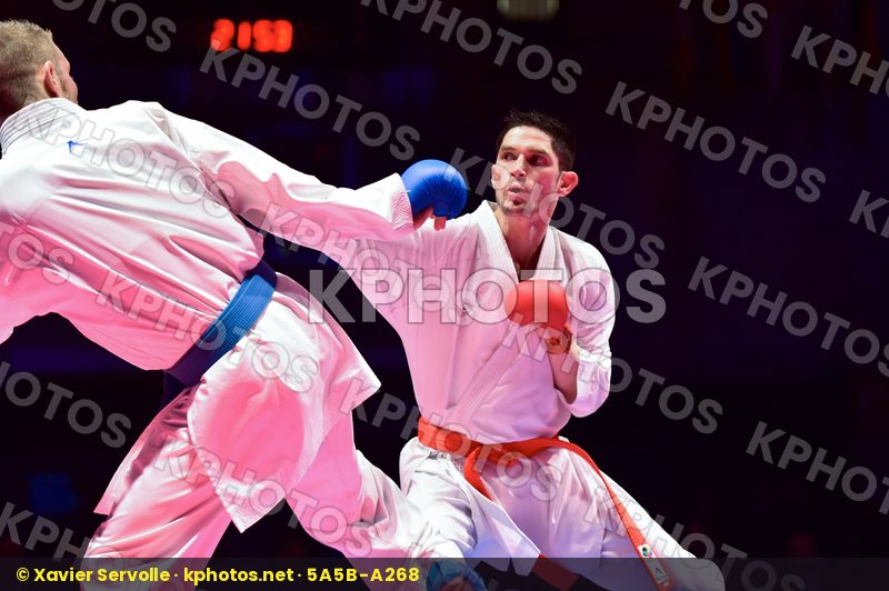 -60 kg Belgium Berens Geoffrey Dasoul Michael final kumite Nethe