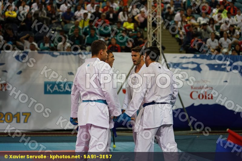 Iran  islamic republic of K.s.a Kumite team 1 Kumite Male senior