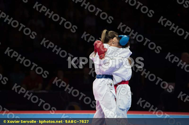 -50 Kg Female final france kumite Ozcelik Serap Recchia Alexandr