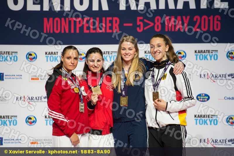 -68 Kg Austria Buchinger Alisa Female Kneer Johanna kumite Neder