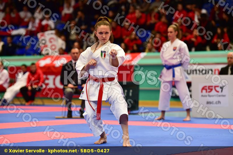 Amato Carolina cadet female finals italy kata Ko