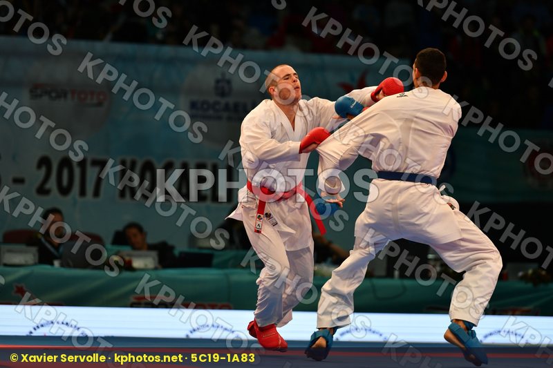 Hodzic Mario Hungary Male kumite -67 kg Montenegro Tadissi Yves