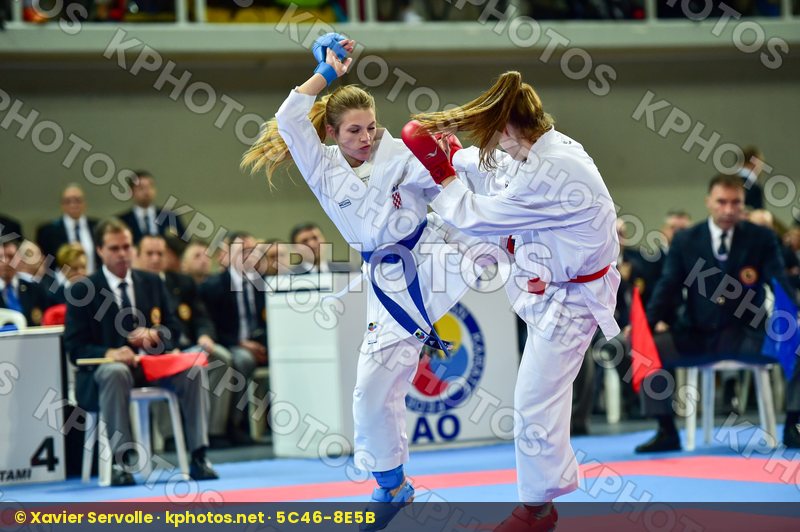 -55 Kg Female Goginova Liudmila Kumite Russian Federation Tokaid