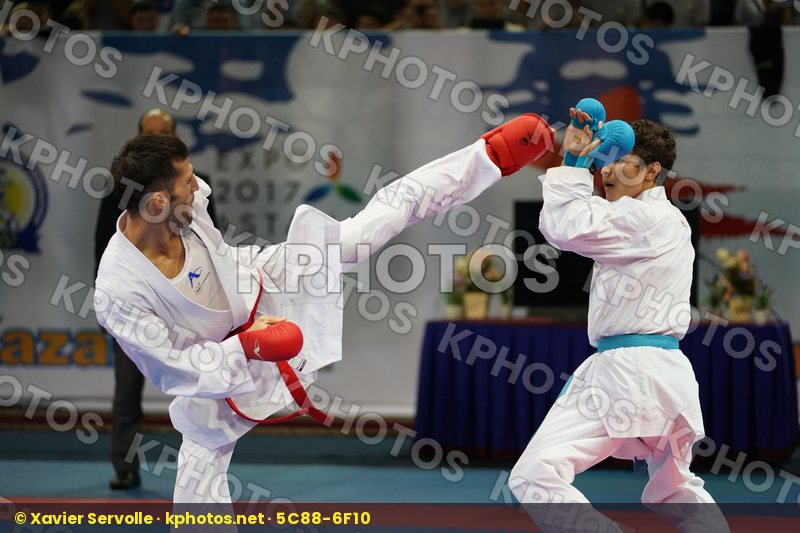 Iran  islamic republic of Male kumite -60 kg Mehdizadeh Amir Say