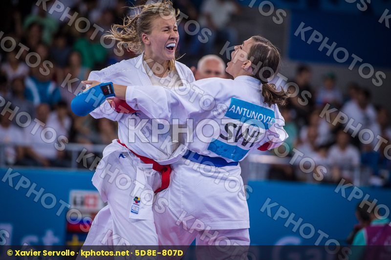 +68 kg Antunovic Hana bronze finals kumite Russia Sweden Zaytsev