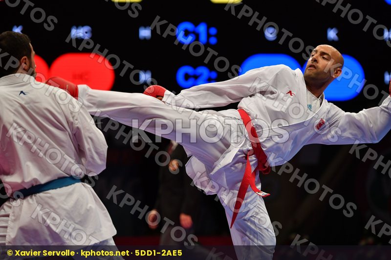 Azerbaijan Gunduz Gokhan Male kumite -84 kg Mamayev Aykhan Turke
