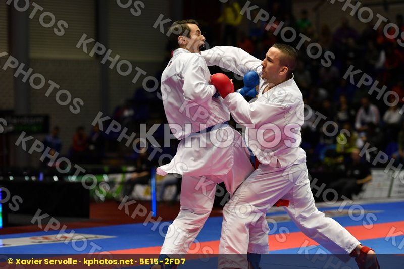 Costa Logan France Male kumite -75 kg Scott Thomas United states