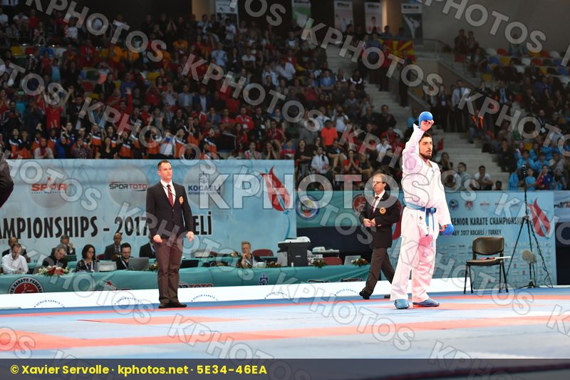 Eltemur Erman Latvia Male kumite -75 kg Sadikovs Ruslans Turkey
