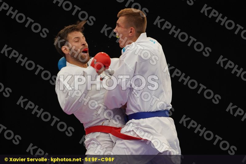 Chobotar Valerii Greece Hungary Male kumite -84 kg Tzanos Georgi