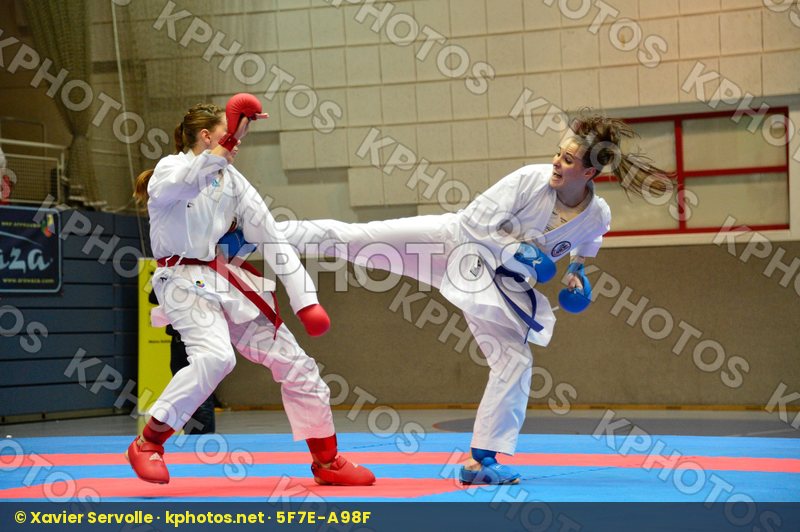 female kumite -68 kg no debatty luana buchinger alisa belgium au