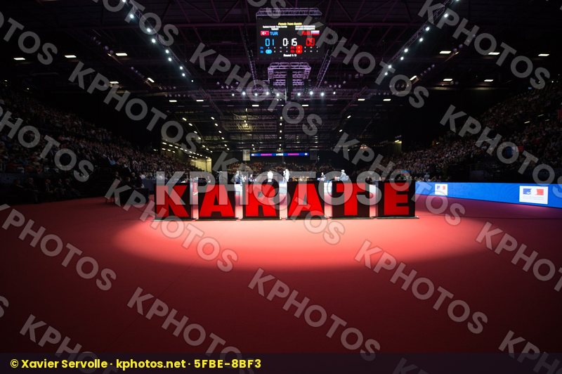 arena karate symbol semi-final supporter