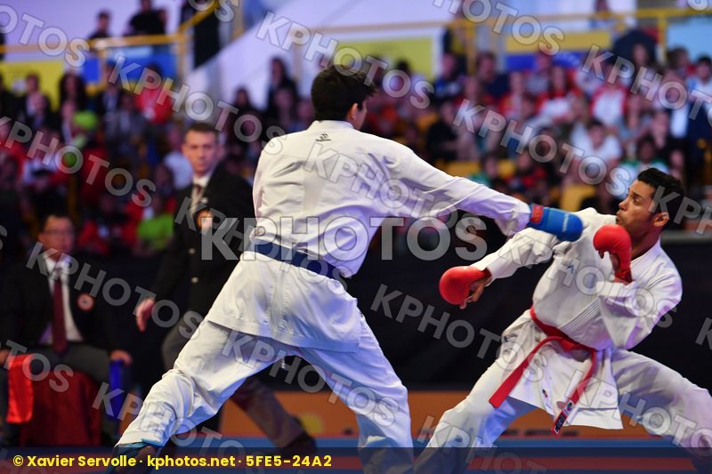 Ali pour Saeid Greece Iran Male kumite -67 kg Xenos Dionysios