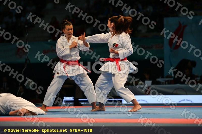 Female team kata Kururunfa Portugal Portugal Portugal