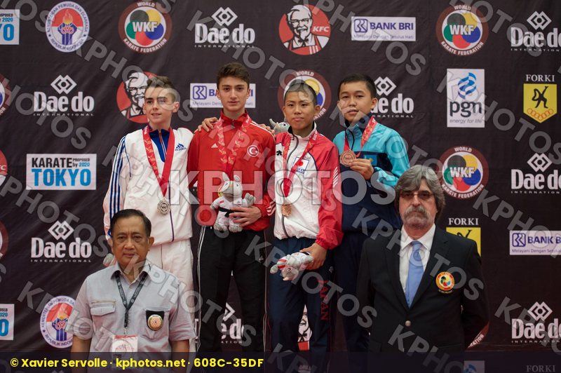 -52 kg Berthon Enzo cadet France Japan Kalmakhanov Birzhan Kazak