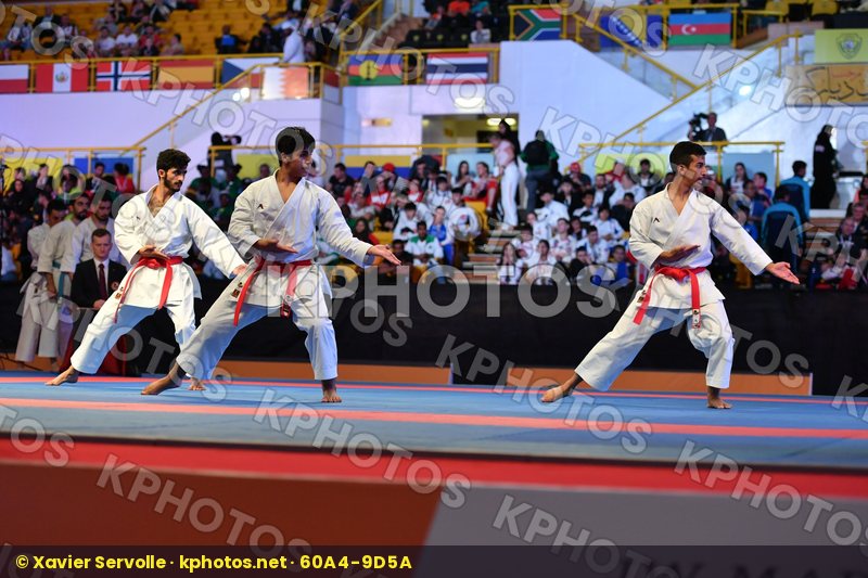 Goju shiho sho Male team kata Saudi arabia