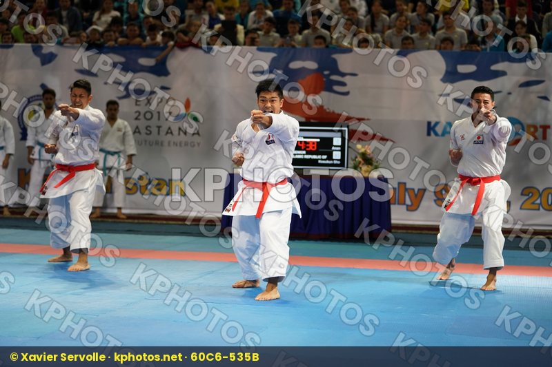 Japan Male Team kata