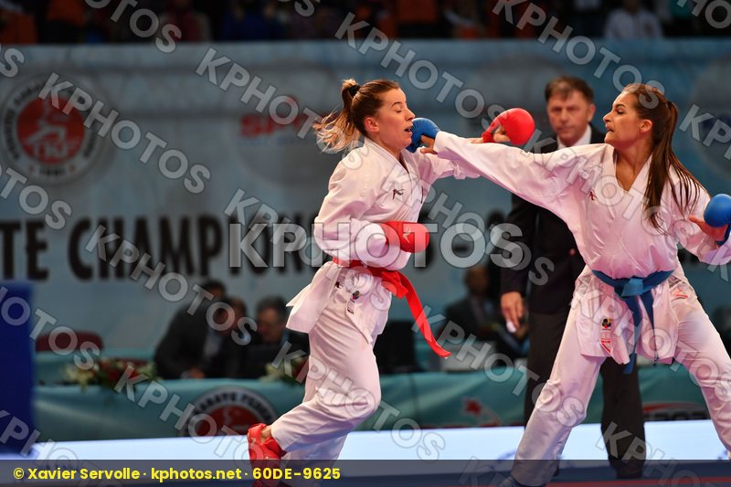Female kumite -50 kg Fyr of macedonia Ozcelik Serap Radichevska