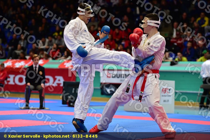 -63kg Arawaza cadet England finals Gok Samed kumite male shureid