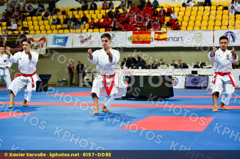 Cadets et Juniors DaeDo Kata Male Spain team