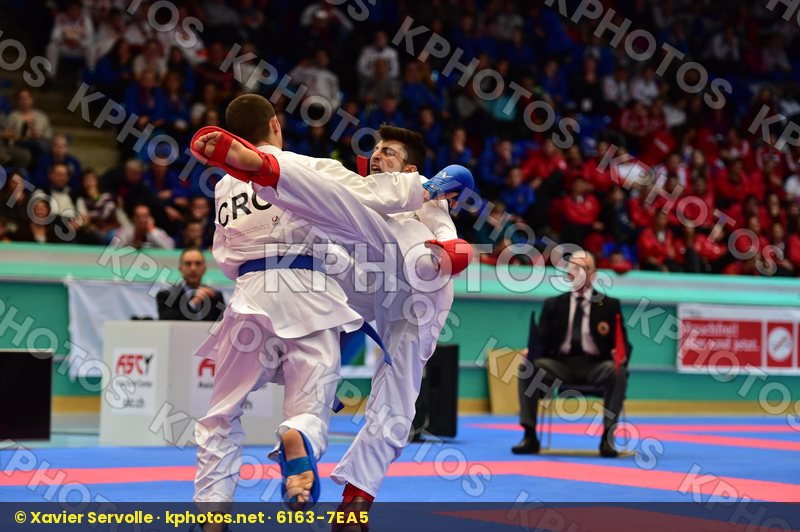 -61kg Arawaza croatia finals italy junior Kondic Luka kumite mal