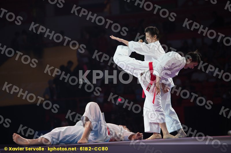 bunkai Dubai Female final kata Malaysia team