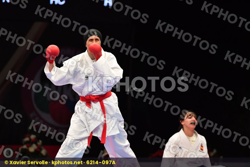 Espinosa Maria Female kumite -61 kg Morocco Sadini Btissam Spain