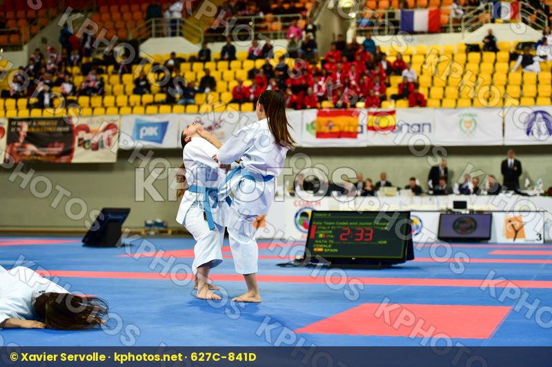 Cadets et Juniors DaeDo Female Kata Spain team