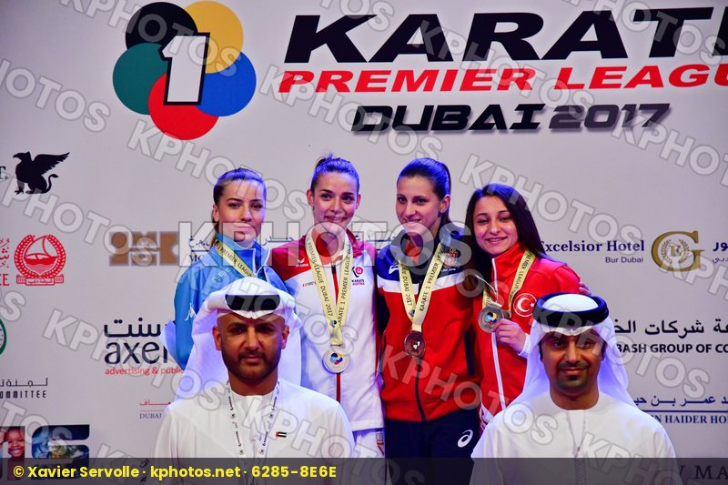 Austria Bas Sevil Female kumite -50 kg Milivojcevic Jelena Ozcel