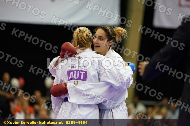 Algeria Austria Buchinger Alisa Female Kumite -68kg Gold match Matoub Lamya