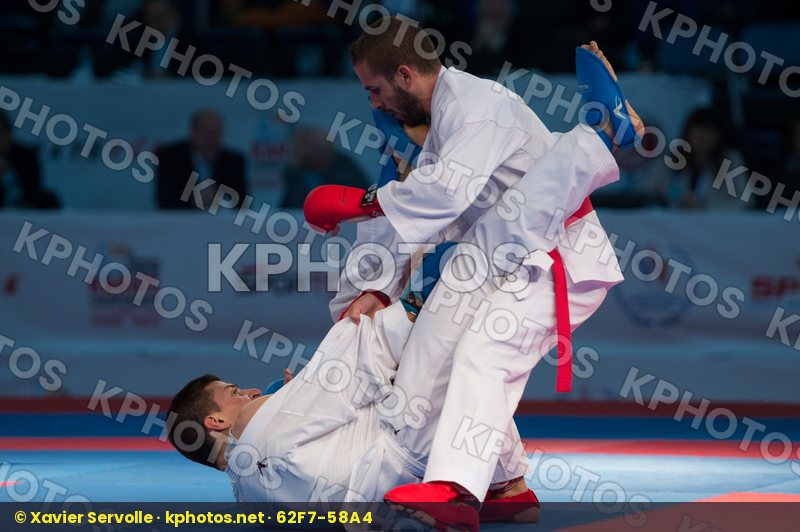 -60 kg bronze match Fyr Of Macedonia Gomez Garcia Matias kumite